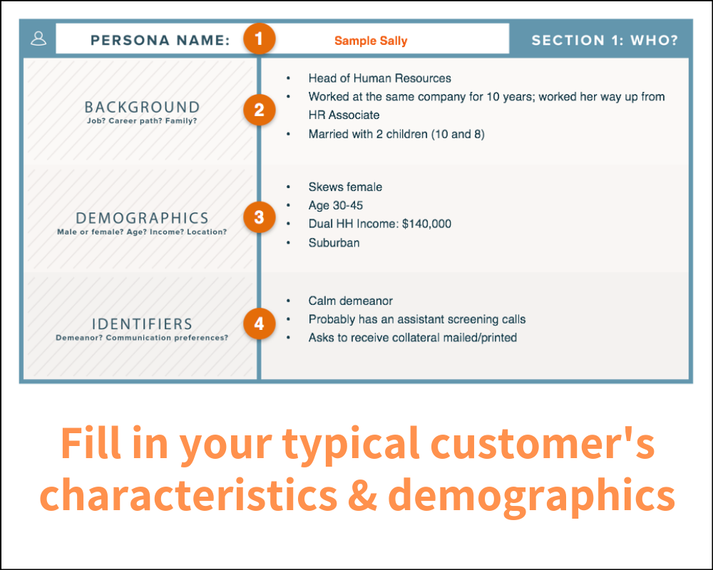 Hubspot Buyer Persona Template Flyer Template